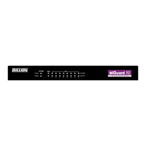 Billion BiGuard 2 User manual