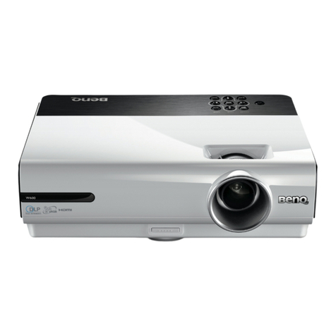 BenQ W600 - 720p DLP Projector User manual
