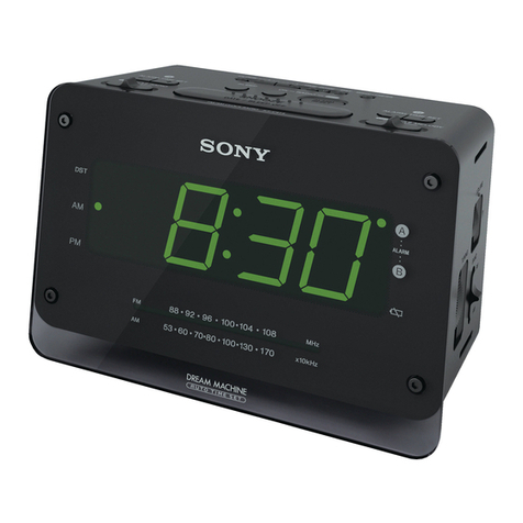 Sony ICF-C414 Marketing User manual