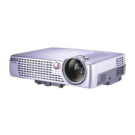 BenQ PB2120 - SVGA DLP Projector User manual