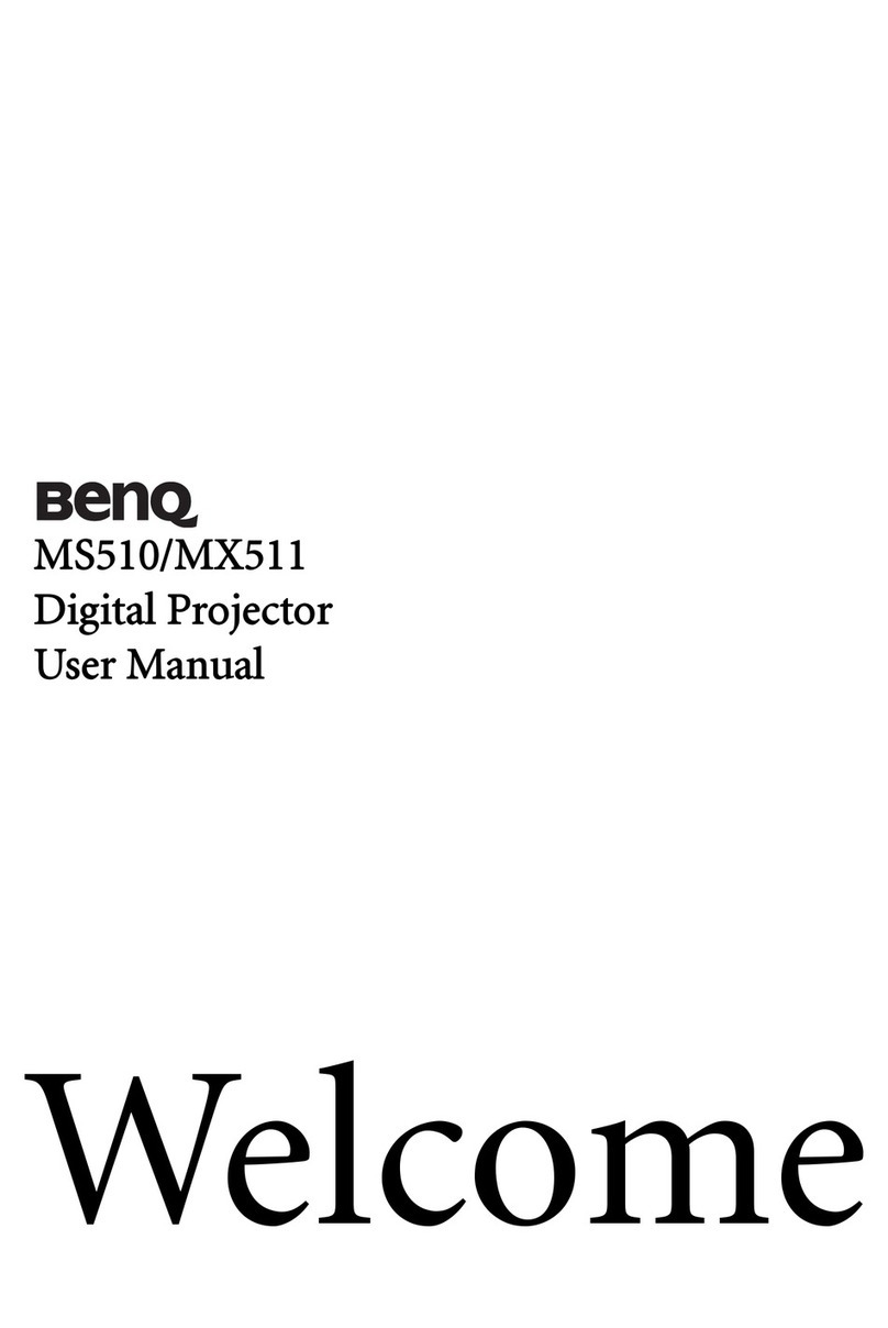 BenQ MX511 User manual