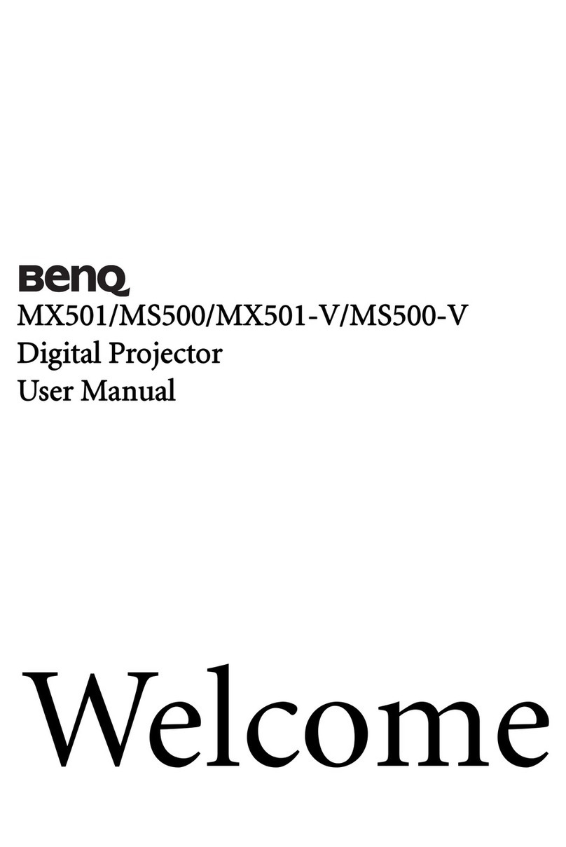 BenQ MS500 User manual