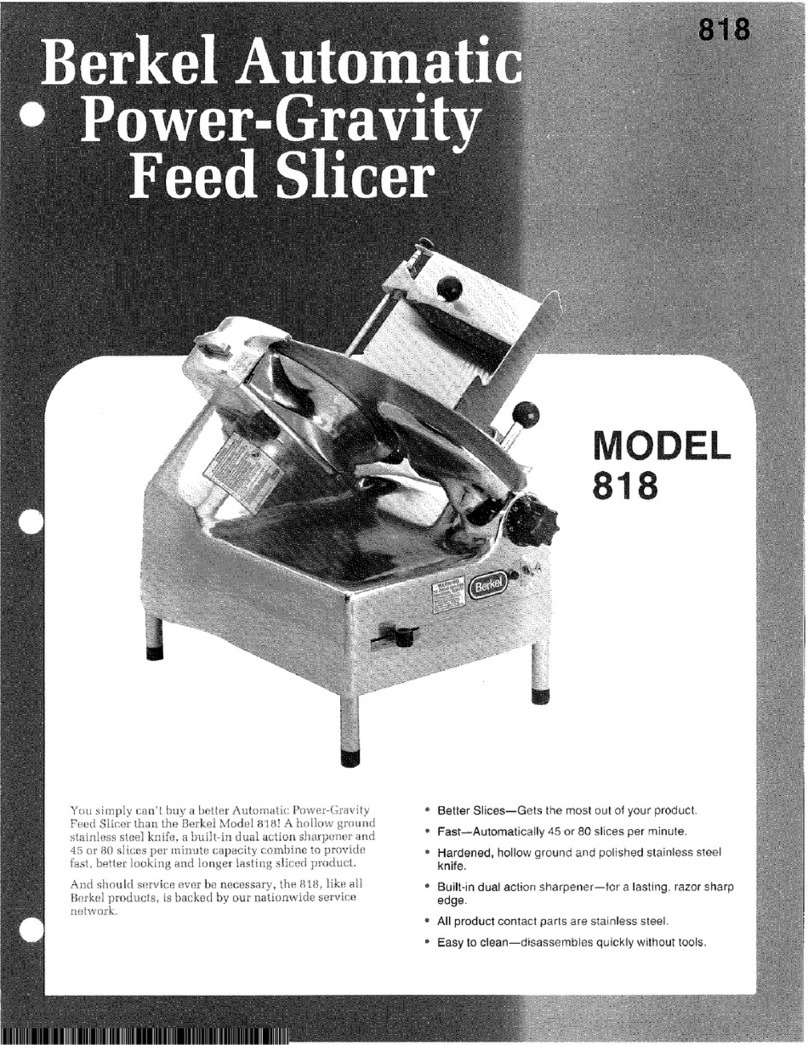 Berkel 818 Specifications