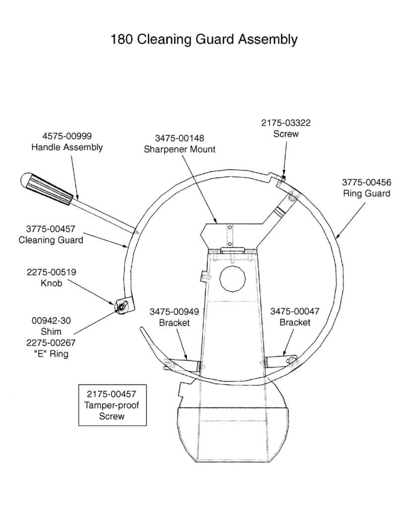 Berkel 180D parts list