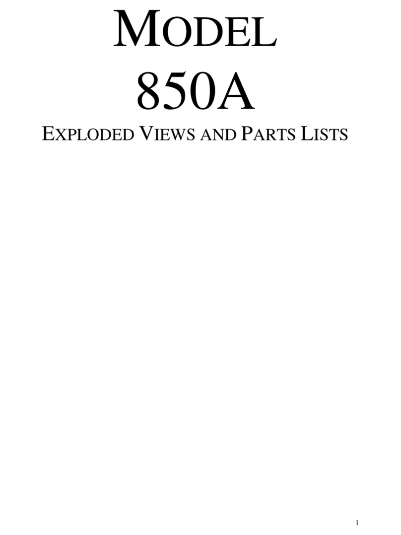 Berkel 850A User manual