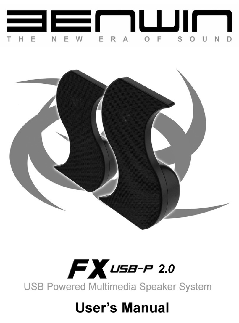Benwin FX USB-P 2.0 User manual