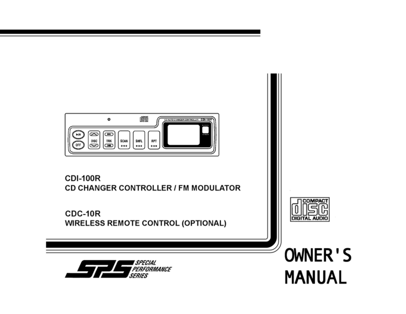 Audiovox CDC-10R owner's manual