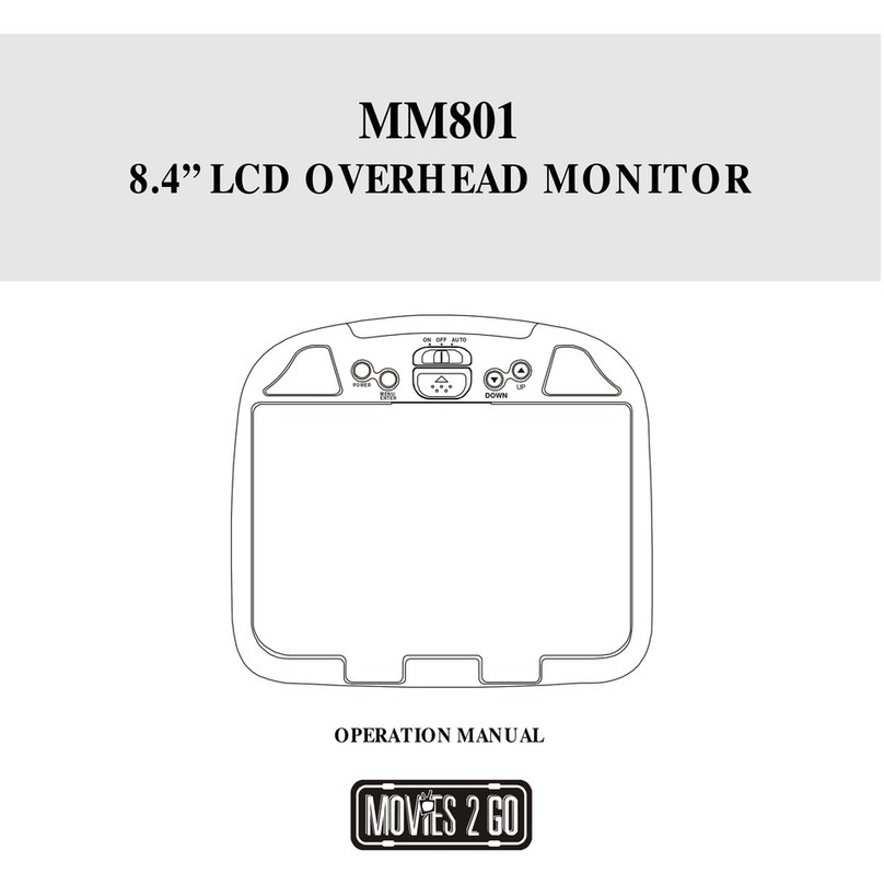 Audiovox MM801 User manual