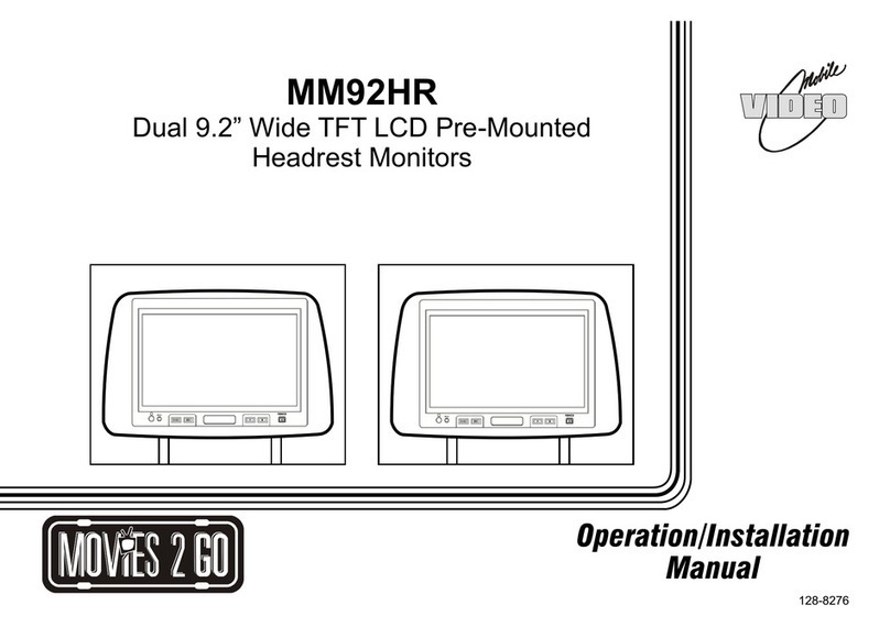 Audiovox MM92HR User manual