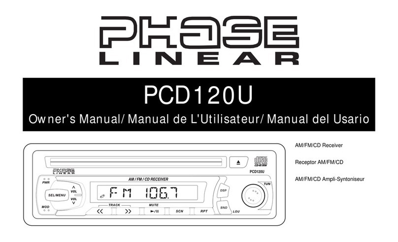 Audiovox PCD120U User manual