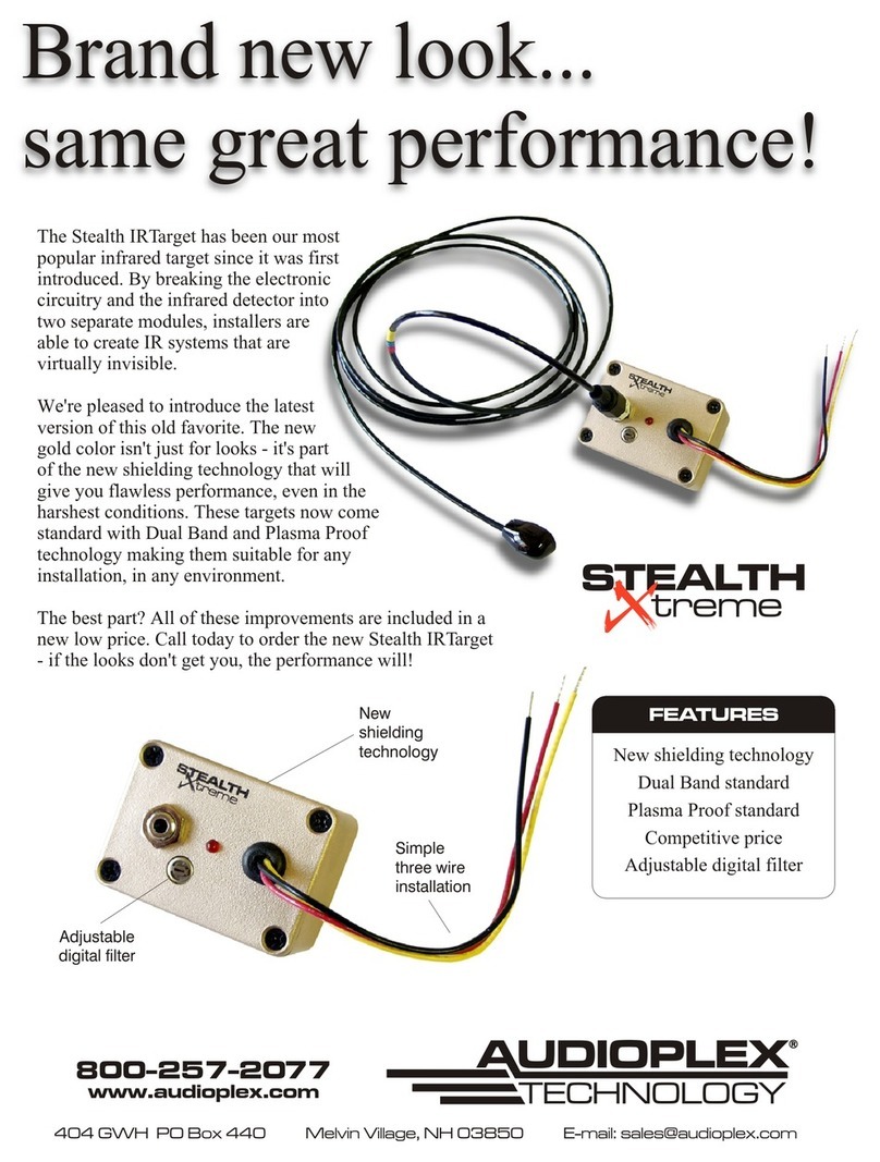Audioplex Stealth Xtreme brochure