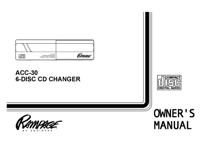 Rampage ACC-30 owner's manual