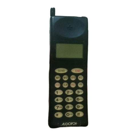 Audiovox MVX700 Operation manual