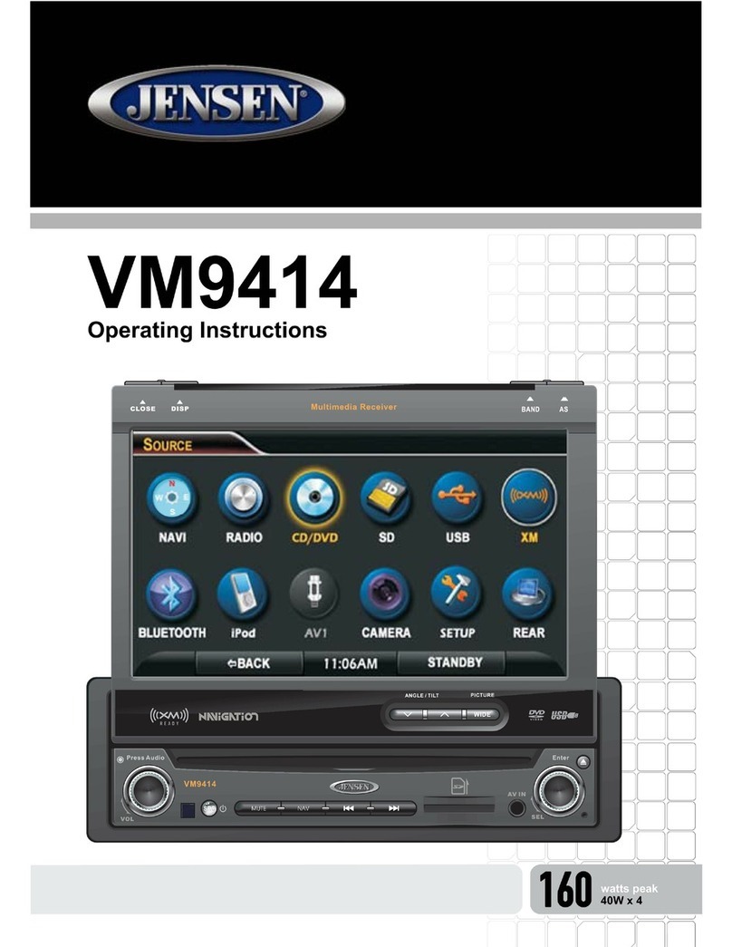 Audiovox VM9414 User manual