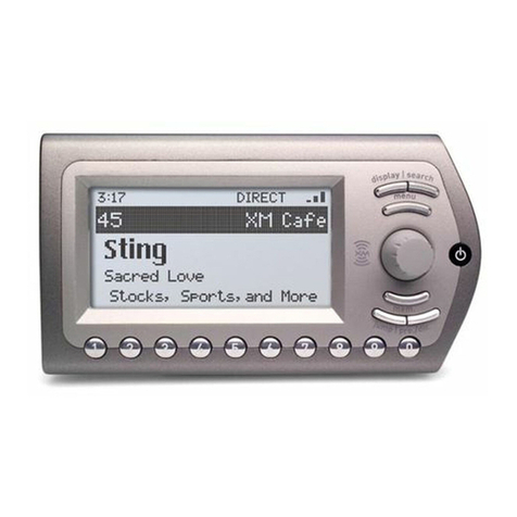 Audiovox Xpress XM User manual