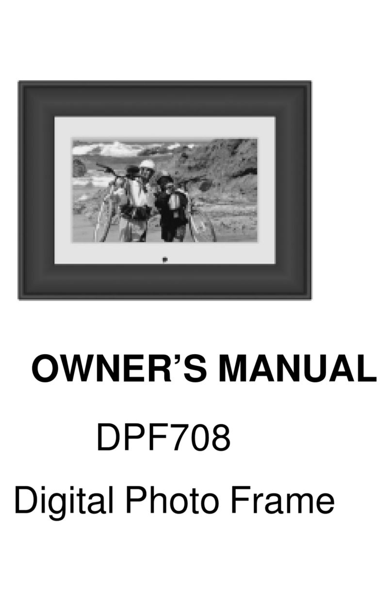 Audiovox DPF708 - Digital Photo Frame User manual