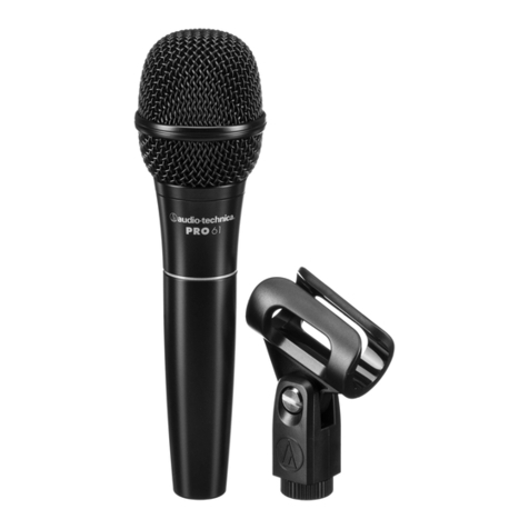 Audio Technica PRO 61 User manual