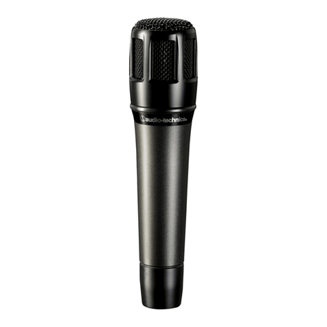 Audio Technica ATM650 User manual