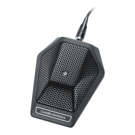 Audio Technica Engineered Sound AT961R User manual