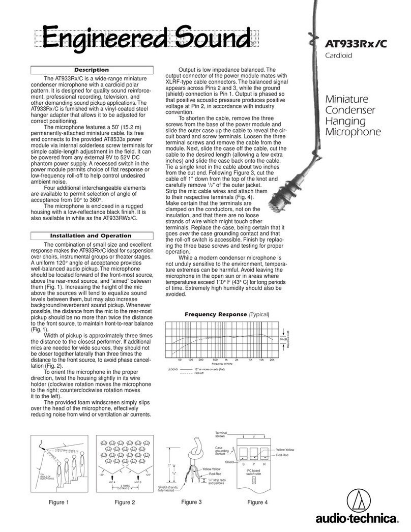 Audio Technica AT933Rx Product information