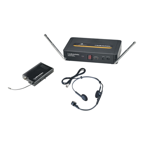 Audio Technica ATW-701 Owner's manual