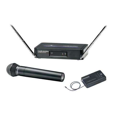 Audio Technica ATW-201 Owner's manual
