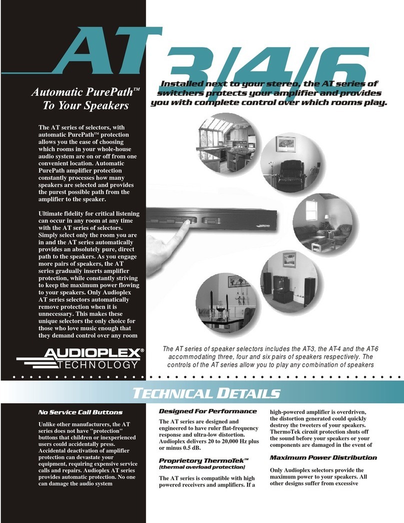 Audioplex AT-3 Product information
