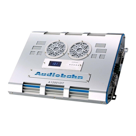 AudioBahn A12001DT operating instructions