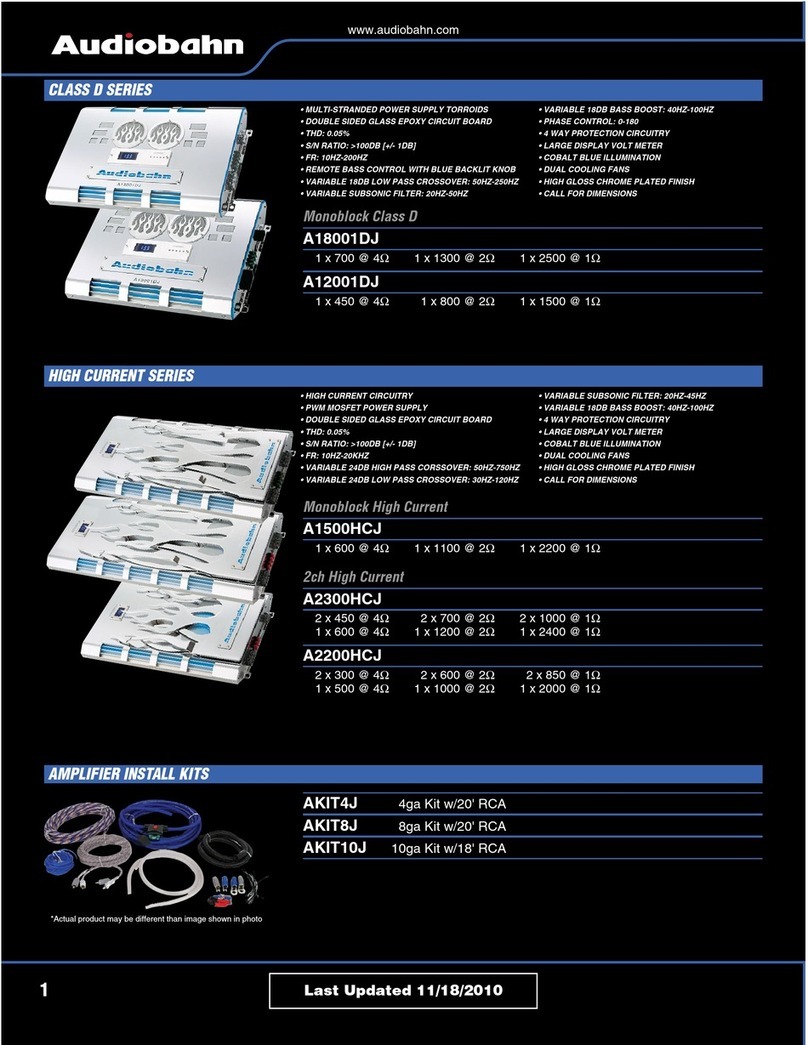 AudioBahn A12001DJ brochure