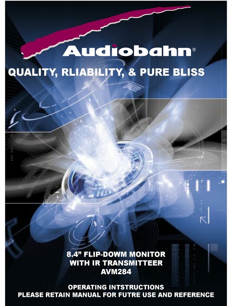 AudioBahn AVM284V User manual