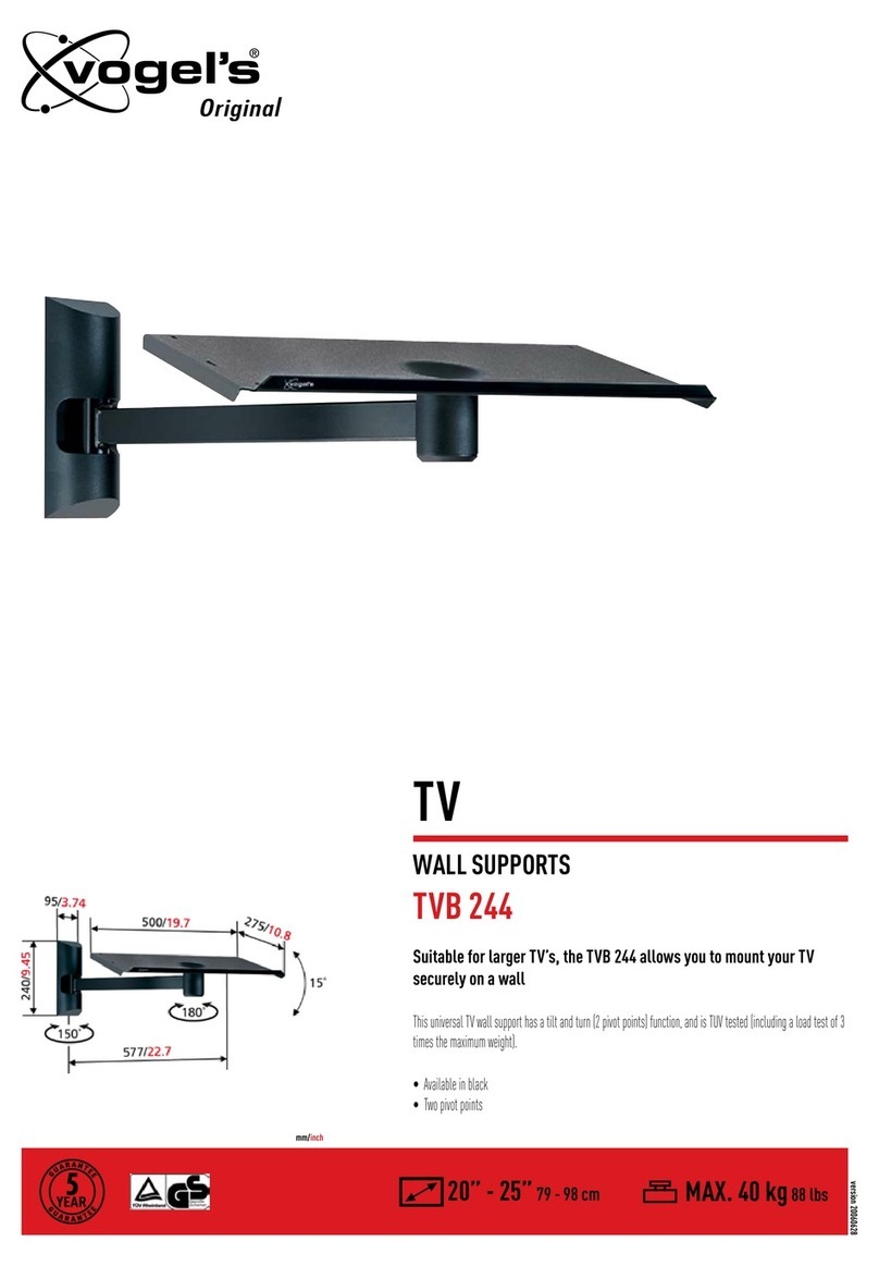 VOGELS Original TVB 244 User manual