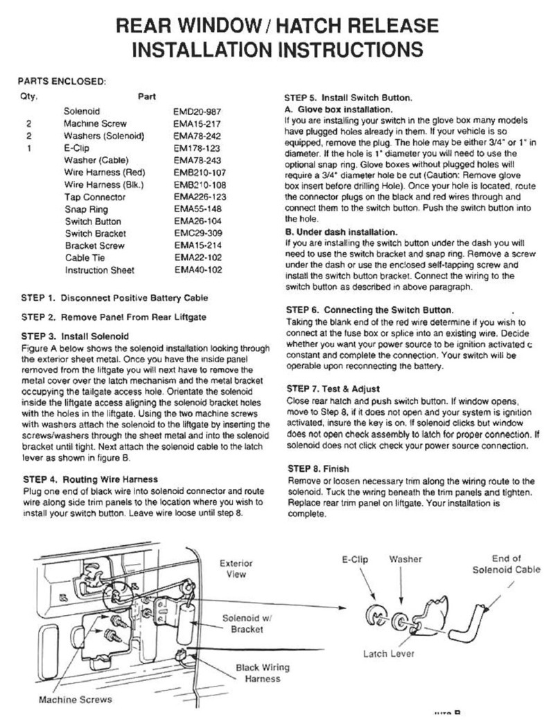 Audiovox TB3S User manual