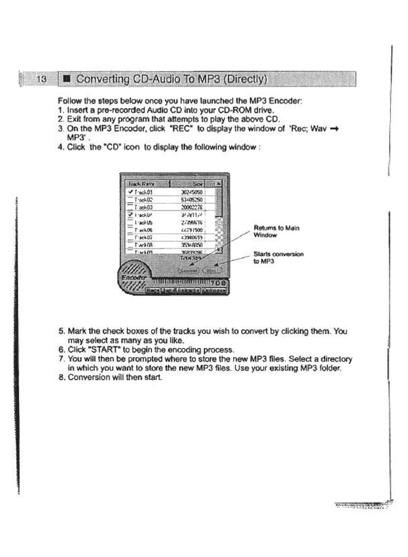 Audiovox MP100A User manual