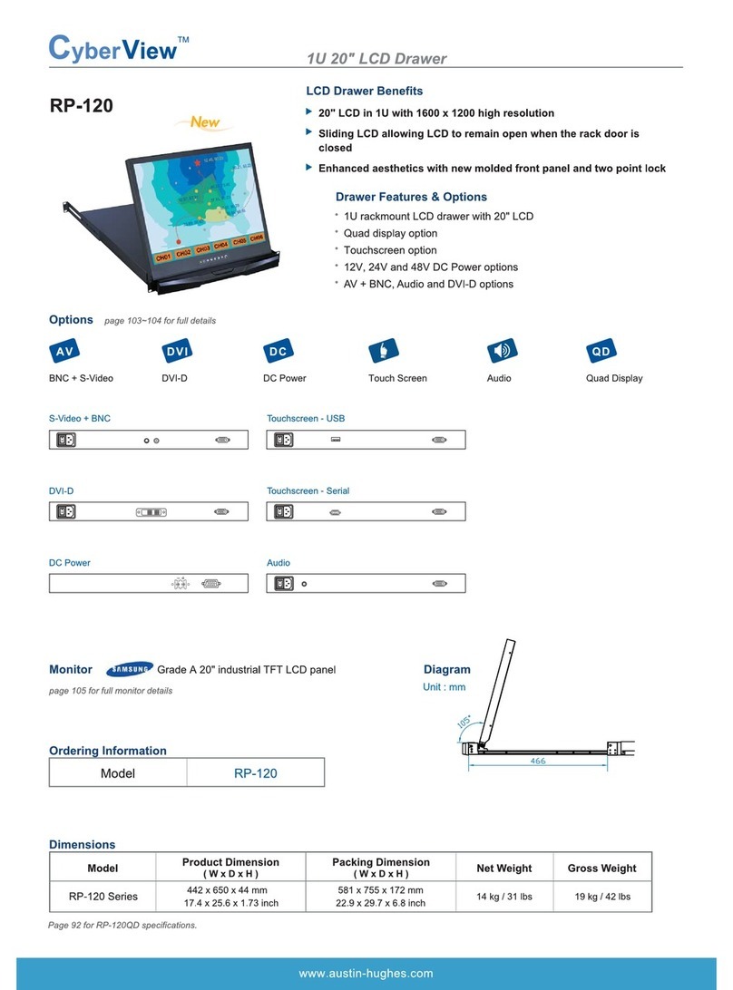 Austin Hughes Electronics Cyberview RP-120 Specifications