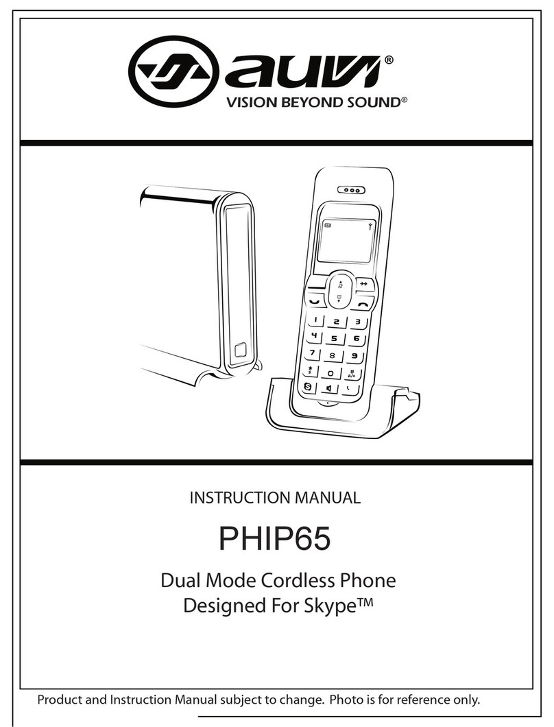 Auvi PHIP 65 instruction manual