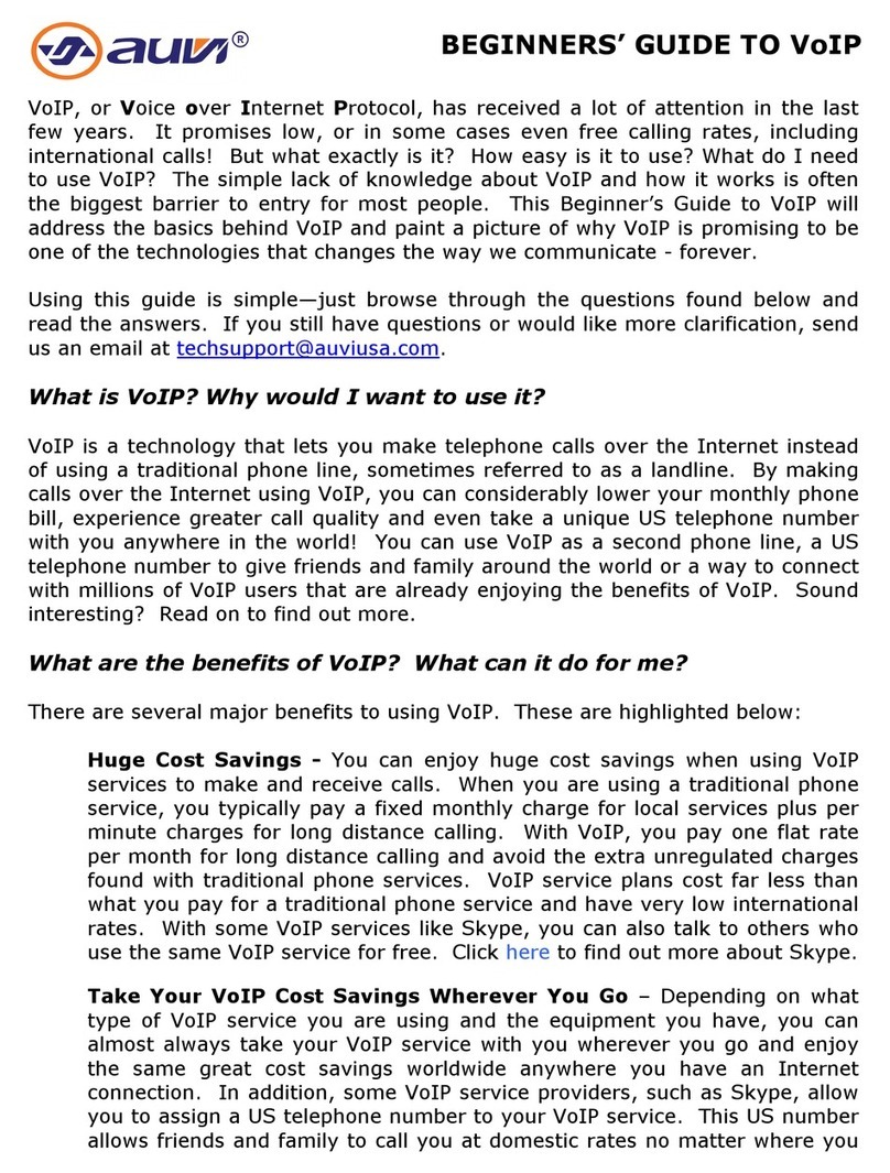 Auvi PCIP06 user guide