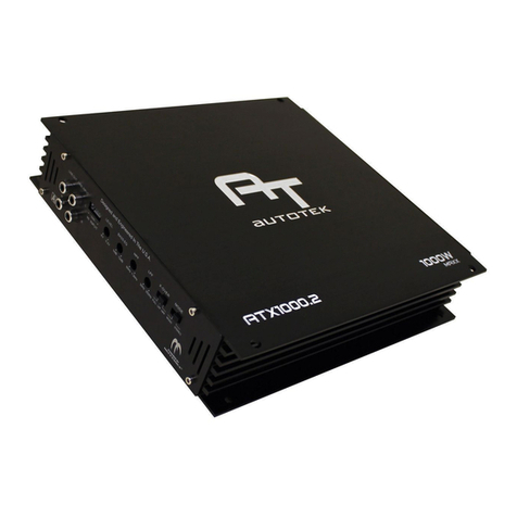 Autotek ATX1000.2 User manual