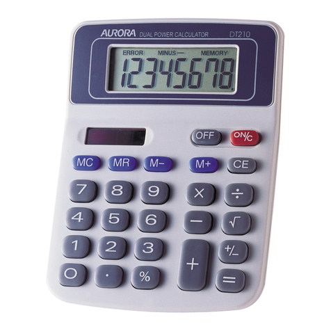 Aurora DT210 Specifications
