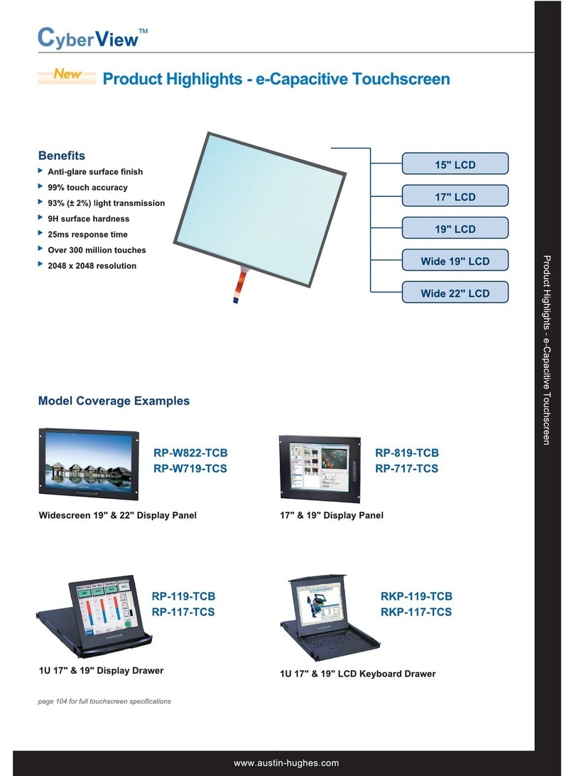 Austin Hughes Electronics CyberView RP-117-TCS User manual