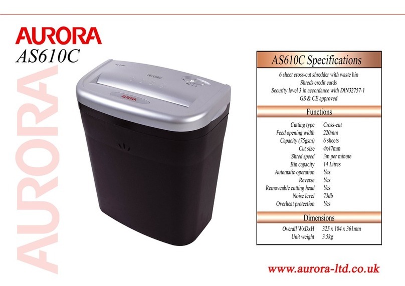 Aurora AS610C User manual