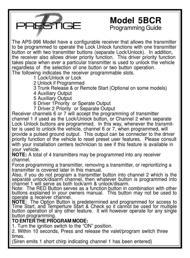 Audiovox 5BCRCS User manual
