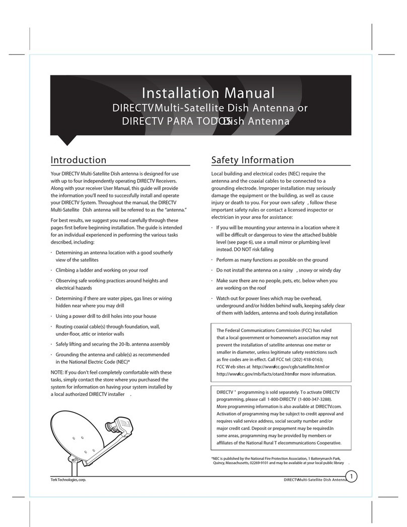 DirecTV TRKS26 User manual