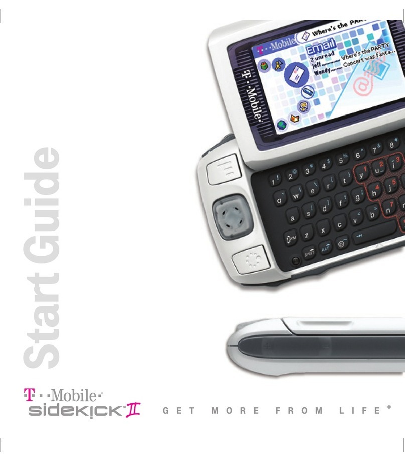 T-Mobile SIDEKICK II Guide T-Mobile SIDEKICK II Guide