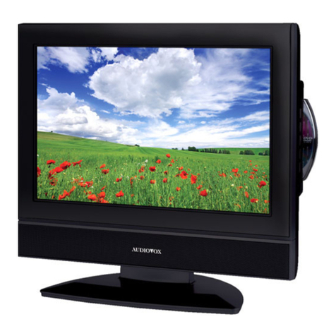Audiovox FPE1708DV - 17" LCD TV User manual