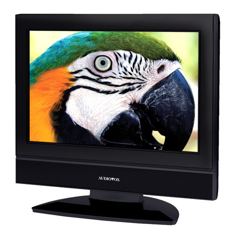 Audiovox FPE1708 - 17" LCD TV User manual