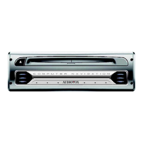 Audiovox NPC5400 - Navigation System user manual