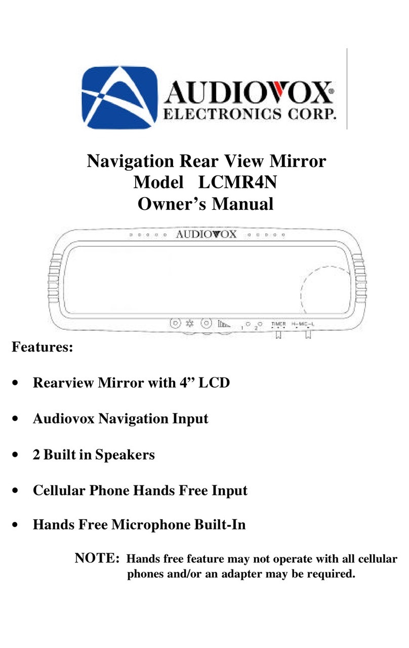 Audiovox LCMR4N User manual Audiovox LCMR4N User manual