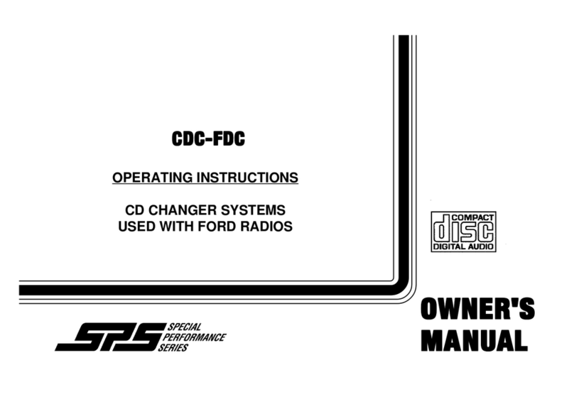 Audiovox CDC-FDC User manual