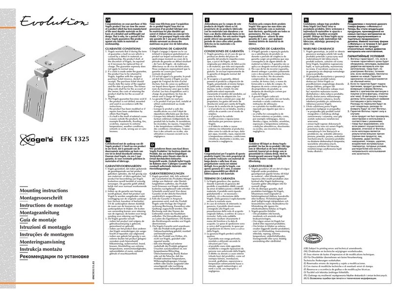 VOGELS EFK1325S install guide