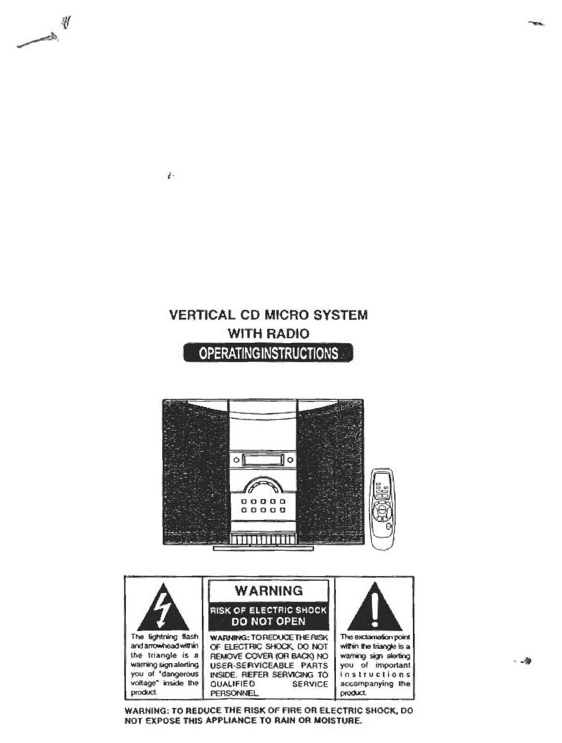 Audiovox CE5005 User manual